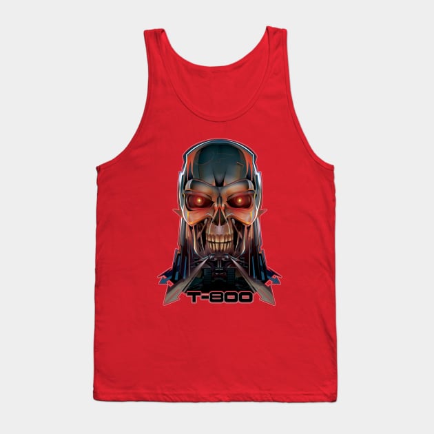 TERMINATOR-T-800 Tank Top by mexifunk